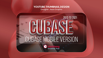 YouTube Tutorial Thumbnail 3d animation axon banner banner design branding cubase design graphic design illustration logo motion graphics poster design thumbnail youtube ui vector youtube