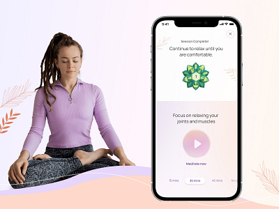 UI & UX Case Study | Meditation App | Heartfulness app design branding design illustration logo mobile app ui user experience