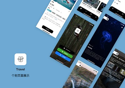 Travel App ui