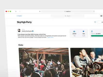 Dogether - Crowdfunding platform app design ui ux web website