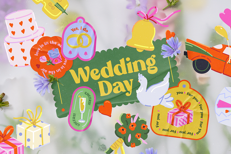 wedding-day-decoration-stuff-by-snezhana-pasledniaya-on-dribbble