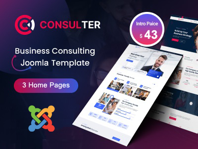 Consulter – Business Consulting Joomla Template envato graphic design itservi joomla joomla4 technology