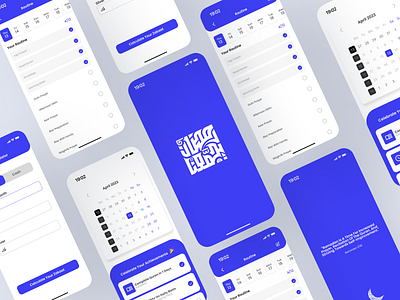 Ramadan Habit Tracking App UI app app design app ui app ux branding tracking app ui ux