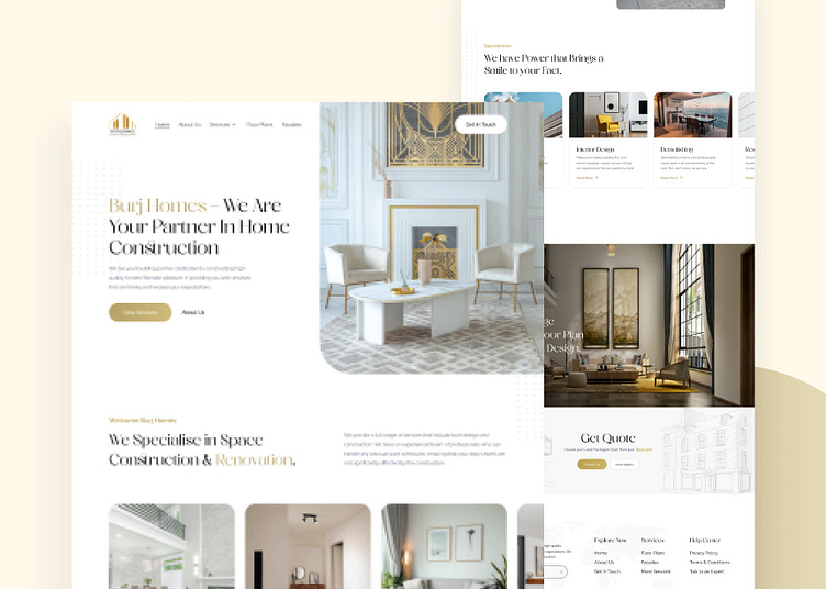 A Sleek and Stylish Transformation: The Burj Homes Website! by Hamad ...