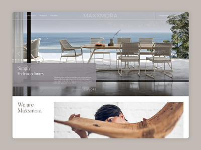 Maxxmora ai banner carousel categories community crm footer furniture gallery homepage learn more marketplace outdoor store preview product project management search slider steps thumbnail