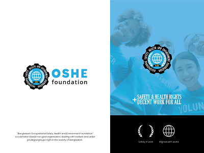 OSHE foundation | logo redesign - monogram logo workplace safety