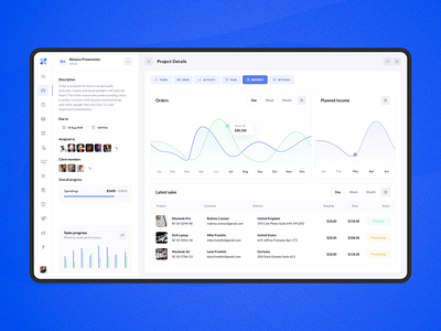 BetaCRM UI Kit for SaaS Dashboards admin app b2p business crm dashboard ecommerce graphic design market p2p product design saas template theme ui ui kit update user interface ux web design