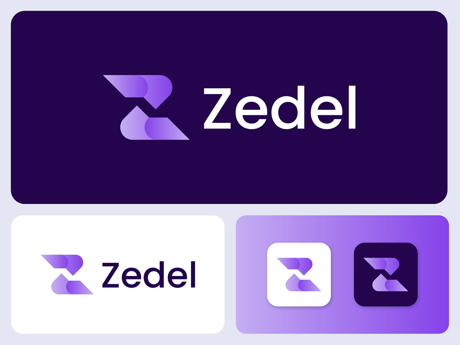 Zedel Logo by Dipankar Debnath on Dribbble