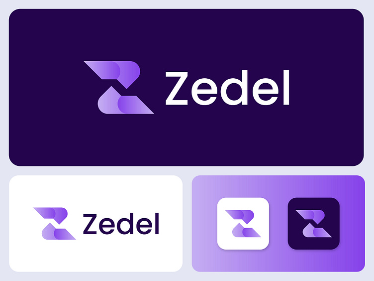 Zedel Logo by Dipankar Debnath on Dribbble