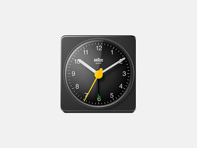 Braun Watch braun clock figma graphic design illustration vector watch