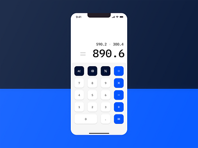 Calculator Design app design calculator design graphic design mobile design mobile first mobile ui ui ui design uidesign ux