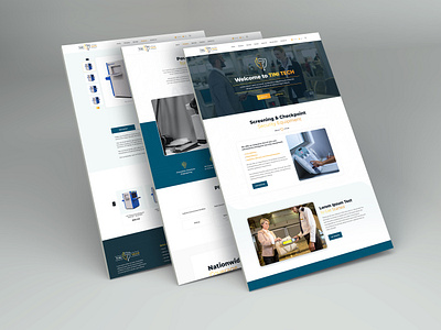 Tini Tech adobe photoshop custom graphics custom homepage design figma homepage design website redesign