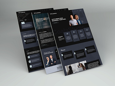 Coala Studio adobe photoshop branding custom graphics custom homepage design design figma homepage design ui