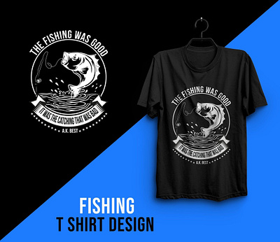 Fishing T-Shirt Design branding fishing fishing t shirt graphic design t shirt t shirt design