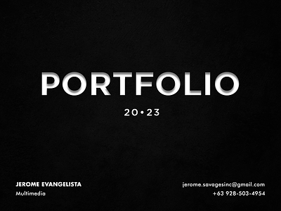 My Portfolio 2023 animation branding design graphic design illustration logo motion graphics typography ui