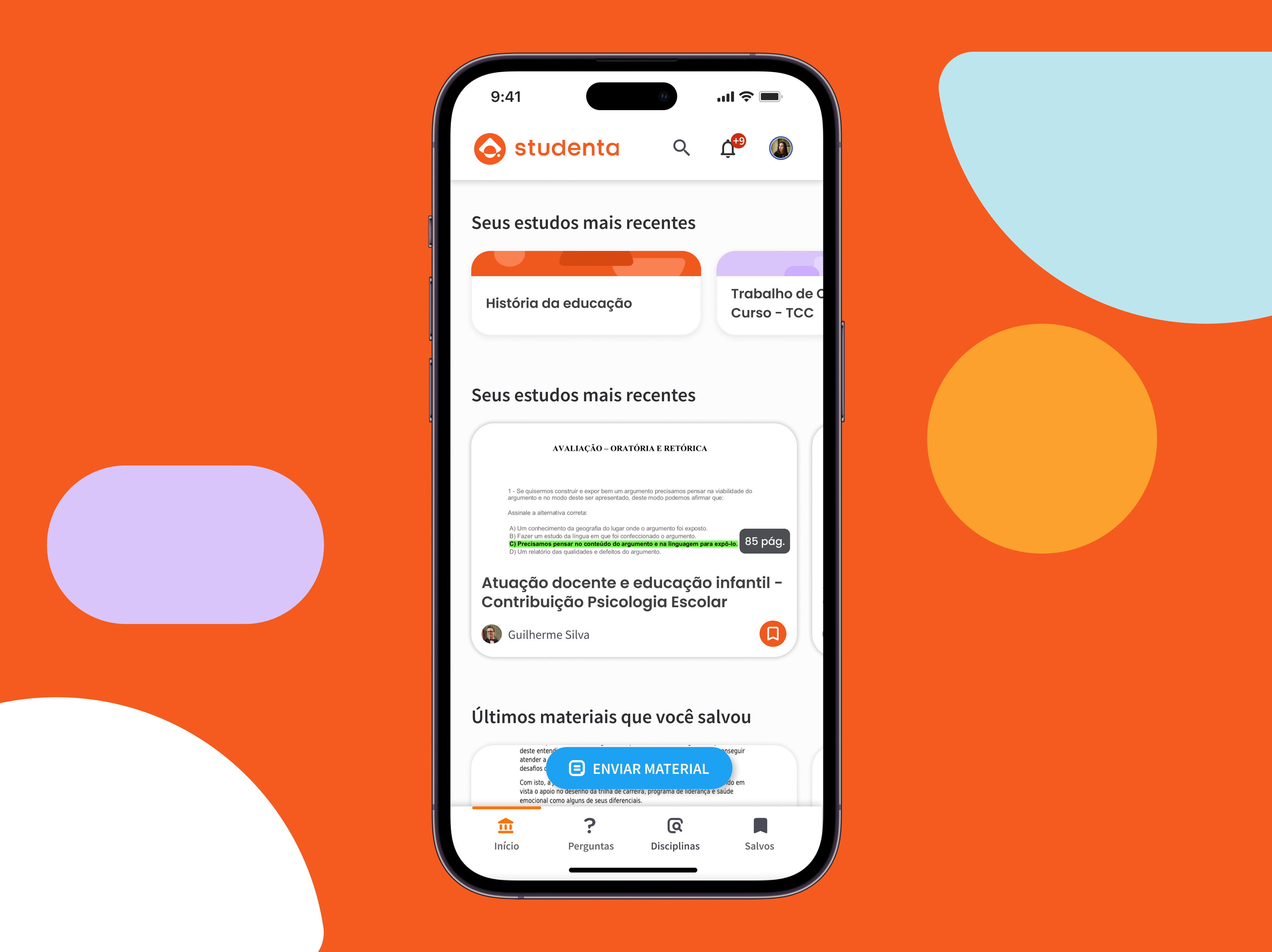 Upload Files in Studenta daily 100 challenge dailyui design illustration ui uidesign ux uxdesign