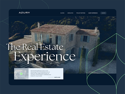 Desktop website design for luxury real estate agency branding design figma graphic design landing page luxury real estate ui user interface website