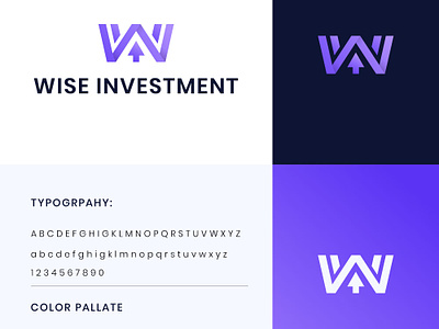 Wise investment logo design branding financial graphic design inspiration investment logo modern logo popular