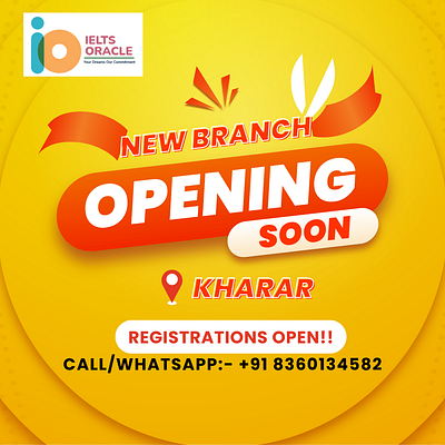 New Branch of IELTS ORACLE is going to be opened soon!! best ielts institute in mohali