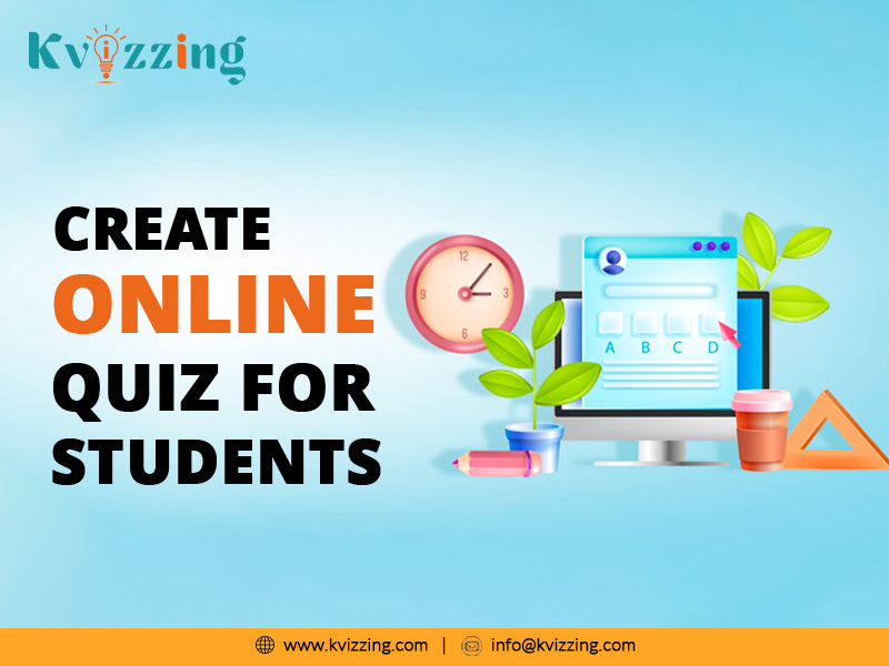 Create Online Quiz for Students by Kvizzing on Dribbble