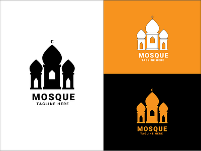 Concept : Mosque - Logo Design (Unused ) branding branding logo corporate creative design logo mosque logo professional