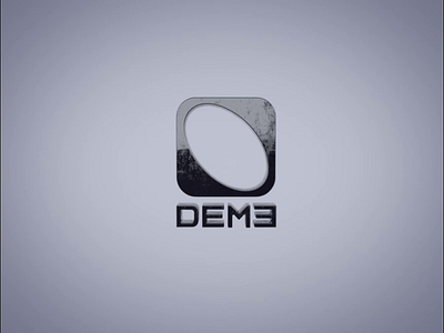 DEME Logo Animation 3d animation branding graphic design logo motion graphics