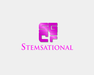 SGCF STEMSATIONAL Logo Design logo design logofolio vector