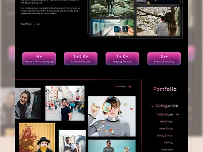 Elevate your photography business to the next level! app branding design fasion graphic design illustration landingpage logo model photographer photography shoot studio typography ui ux vector web