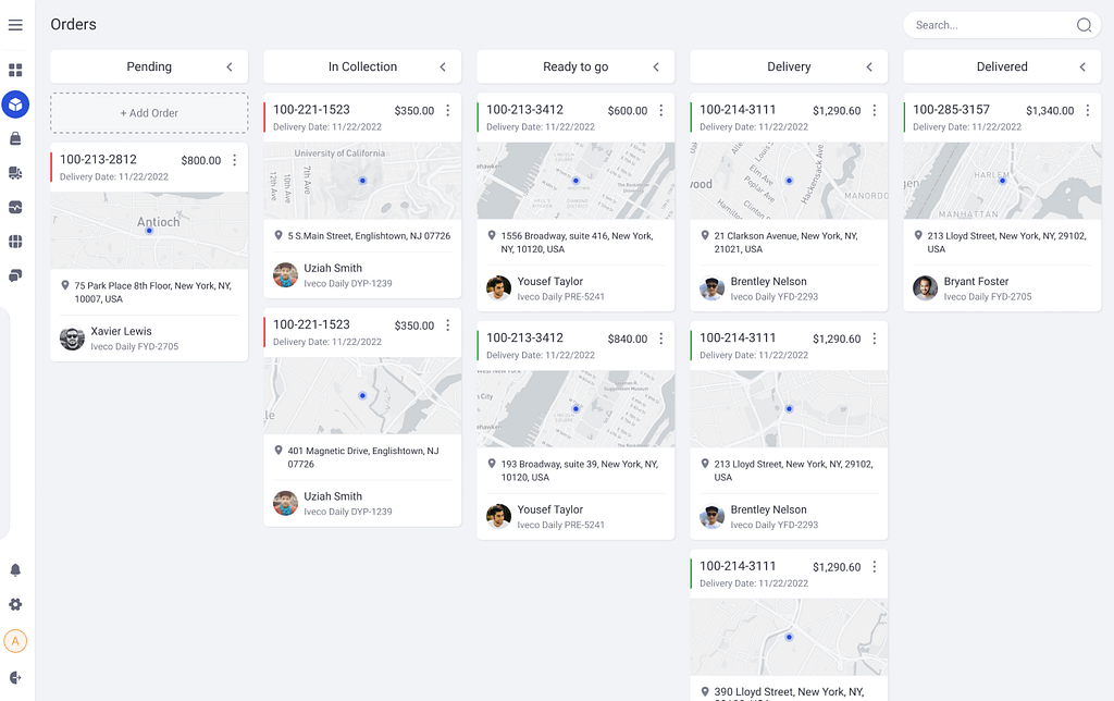 Delivery Management System By Xb Software On Dribbble