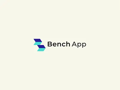 Sports Tech Logo & Brand Identity - Bench App Project app development app development logo brand brand identity branding and identity branding design logo logo design logodesign tech brand identity tech logo