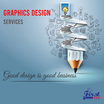 Professional Graphics Design Services for Businesses| First Page advertising graphic design printing
