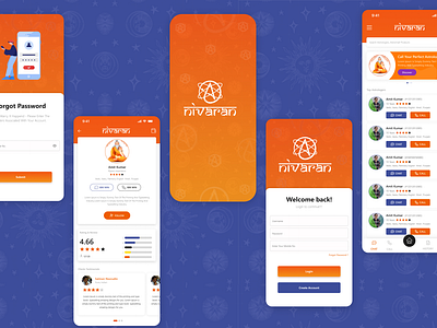 Nivaran Astrologer app design figma mobile app photoshop sketch ui