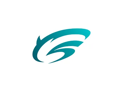 Initial S Shark Logo animal brand design entertainment fish glyph identity illustration initial logo logotype mark media monogram sale sea security shark typography wildlife