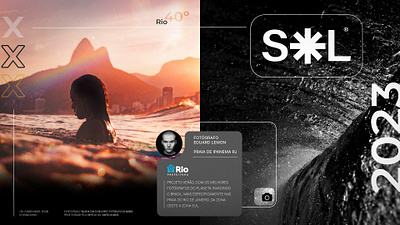 PROJETO VERÃO RJ branding graphic design illustration logo