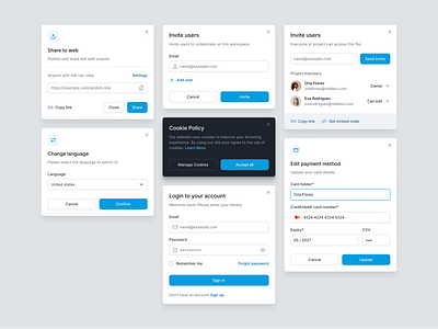 Riddle UI Web Design system (v1.0) dashboard design design system figma figma design mobile design modal product design ui ui design ui kit ux