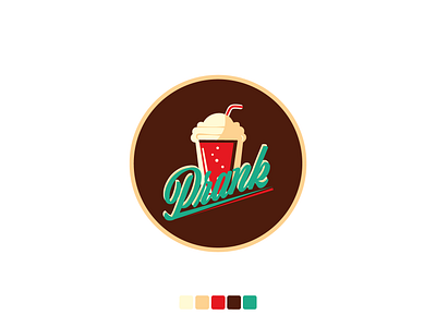 Logo for a carbonated beverage restaurant a logo for a restaurant app drinks graphic design illustration logo typography ui vector