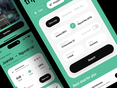 Mobile App: Ticket Booking App airplane tickets android android app design app appdesign booking busticket design flight interface ios mobile app online ticket ticket ticket application ticketing transportations travelling ui ux