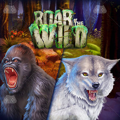 Slot Game Theme Character By Gamix Labs 2d artwork animation game characters game development gamix labs illustration roar of the wild slot slot slot character slot character design ui