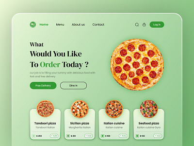 Food Delivery Dashboard 🍕 app branding design graphic design illustration logo typography ui ux vector