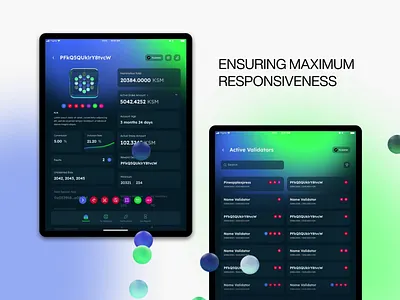 SubVT Tablet Version 3d branding design digitaldesign klad logo ui uidesign uiux