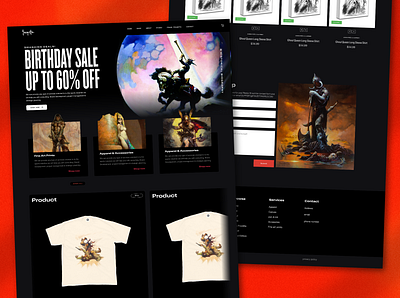 Frazetta Girls Website Redesign Version 2.0 app design graphic design interface minimal startup ui ux web website