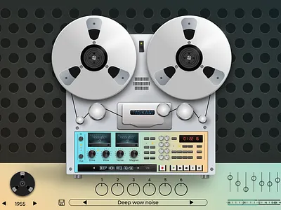 Taskam Tape machine v1.5 branding design effect music ui vst