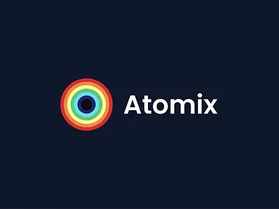 Atomix Logo design logo