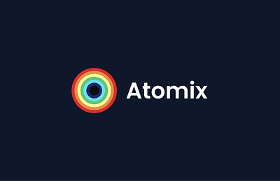 Atomix Logo design logo