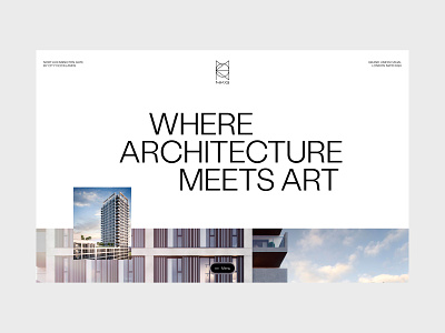 North Kensington Gate architecture development property residential typography ui ux web design website