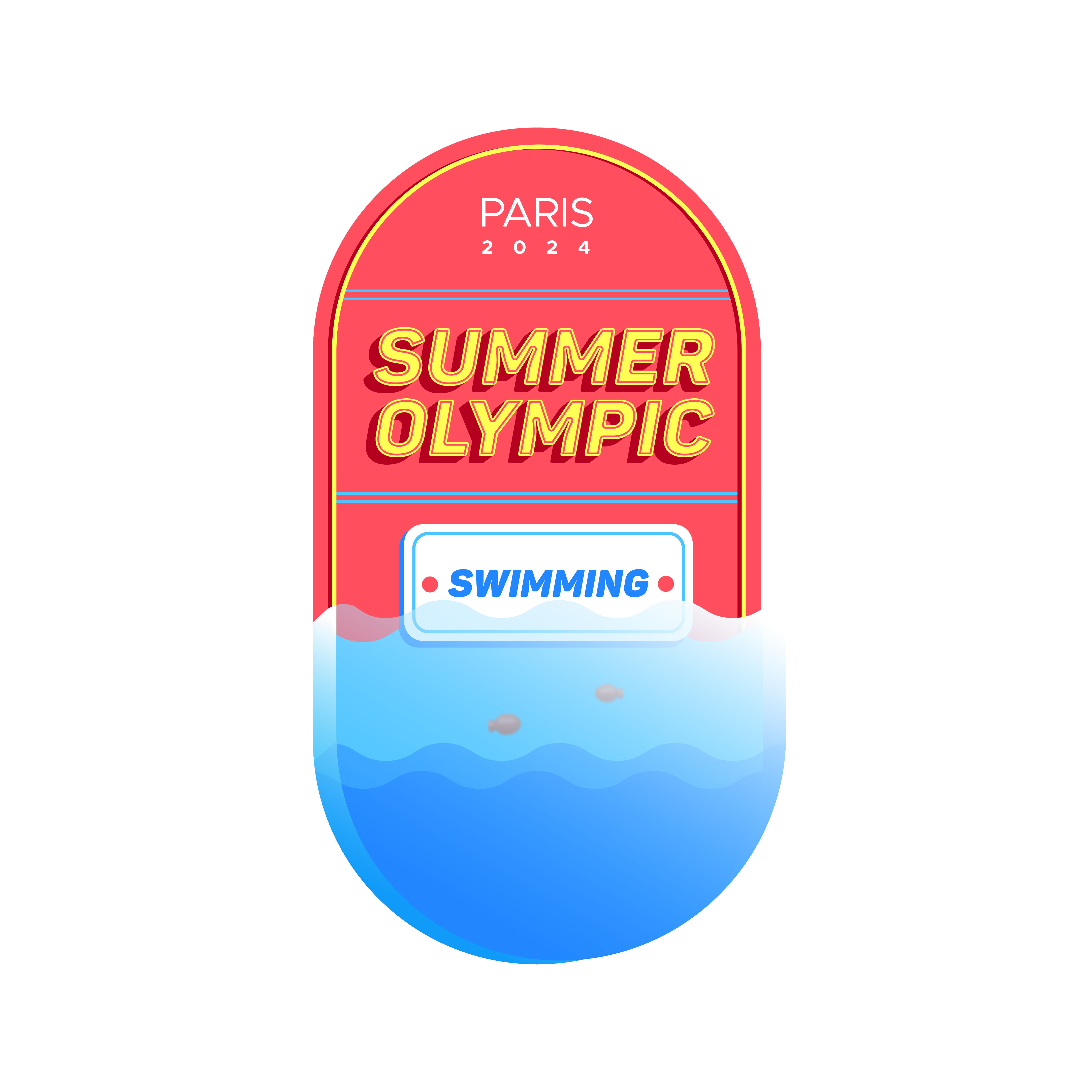 2024 Summer Olympic Sports Badge Design By Aashlesha Parab On Dribbble   Original Effd6c956be309d21d45c33625b2bdba 