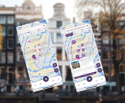 Daily UI, Day 029: Map app branding dailyui design logo map map app map design navigator navigator app ui ux