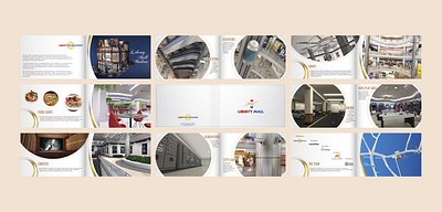 Liberty Mall :: Brochure branding graphic design