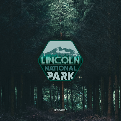 LINCOLN, National Park animation branding challenge daily design graphic design illustration logo national park tree vector