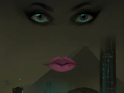 Neuromancer Book Illustrations book cover book illustration cyberpunk digital art illustration literature neuromancer procreate sci fi william gibson